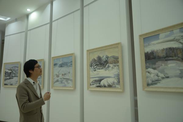 翰墨飄香，丹青傳韻——我校成功舉辦漢語推廣系列活動之中國書畫藝術(shù)講座及展覽